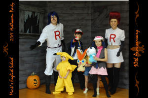 Pokemon trainer costumes