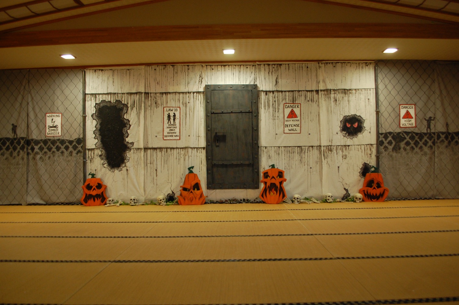 2018 Halloween Party - Zombie Apocalypse Theme 1